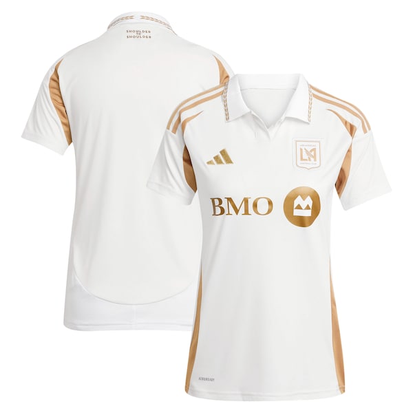 LAFC adidas Women's 2025 Secondary Replica Jersey - White