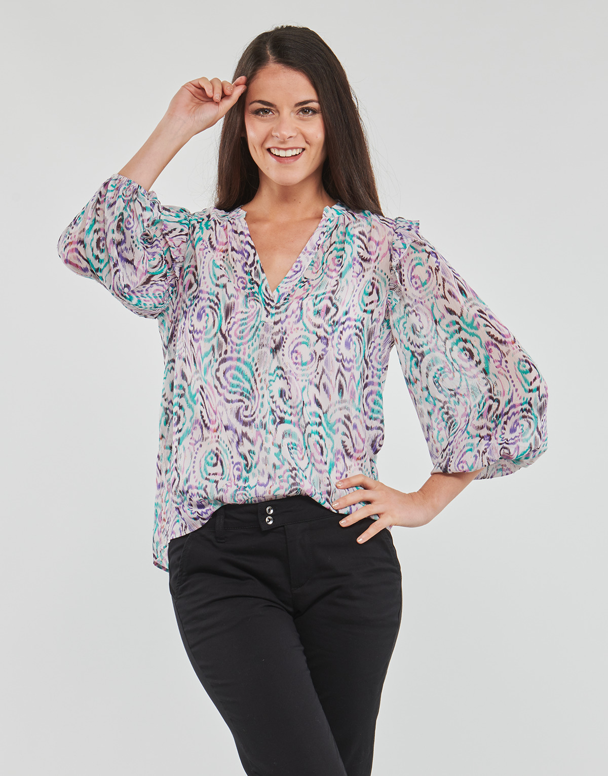 Les Petites Bombes - ELIXIANE - White / Green / Violet