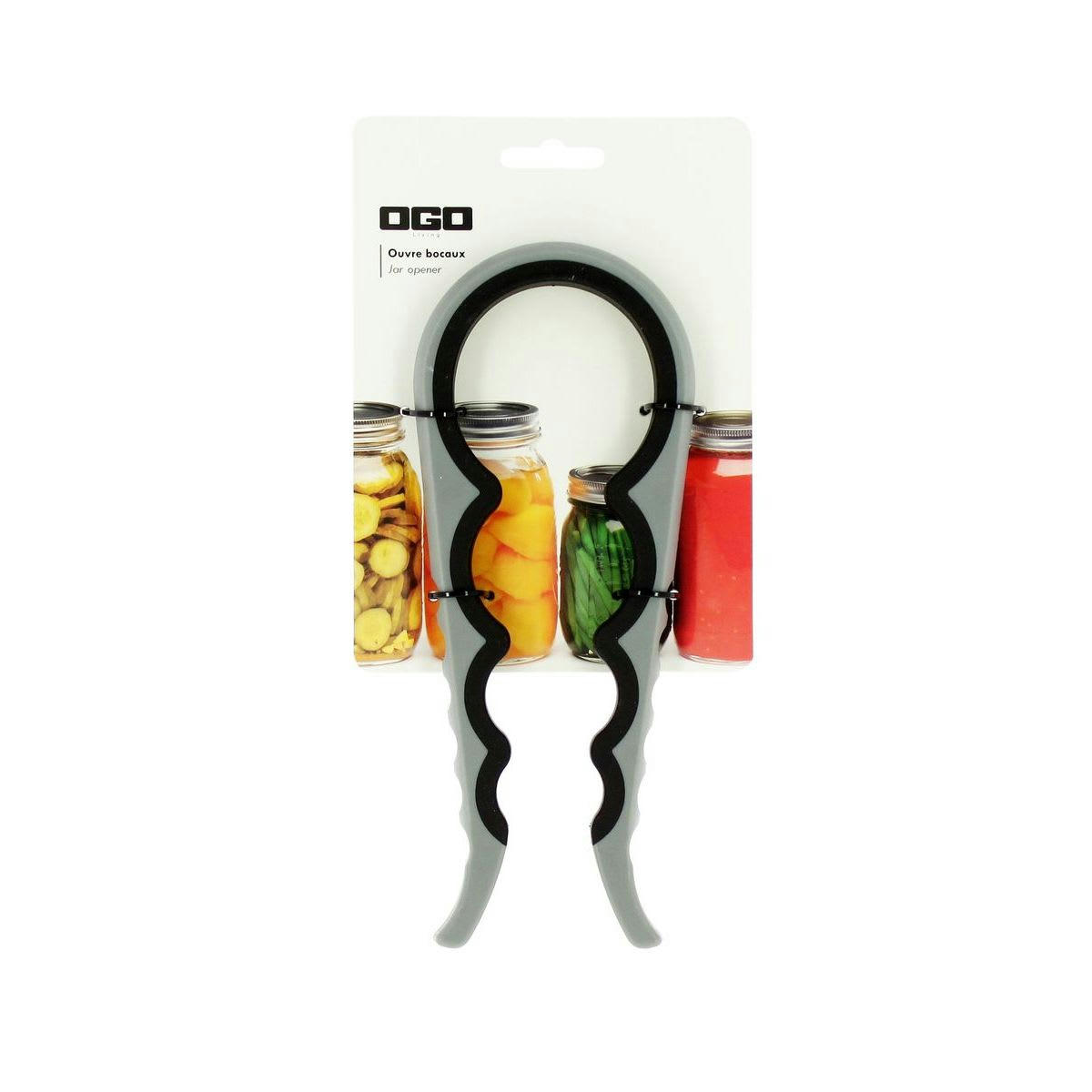 NEST - Ouvre-bocaux en silicone et plastique