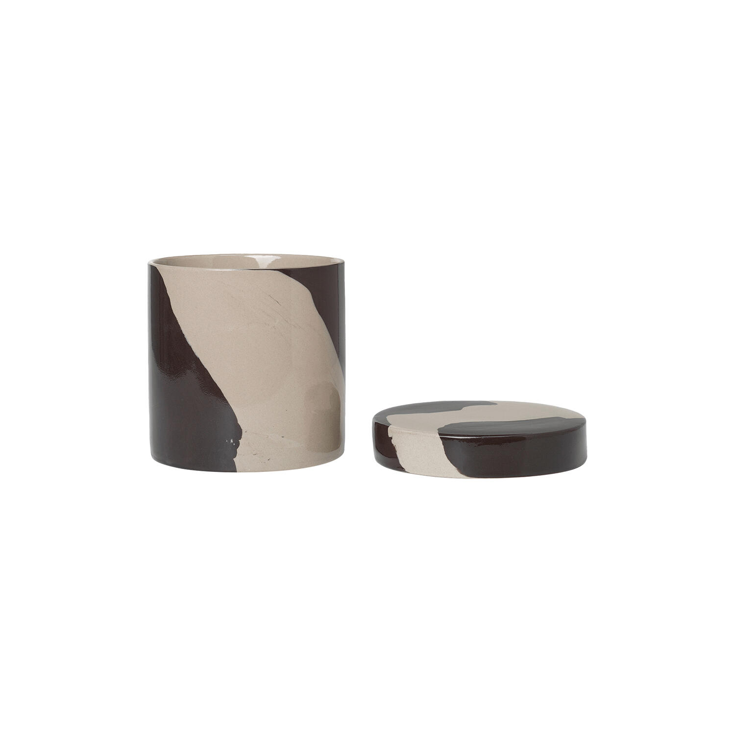 Inlay Container, sand/brown