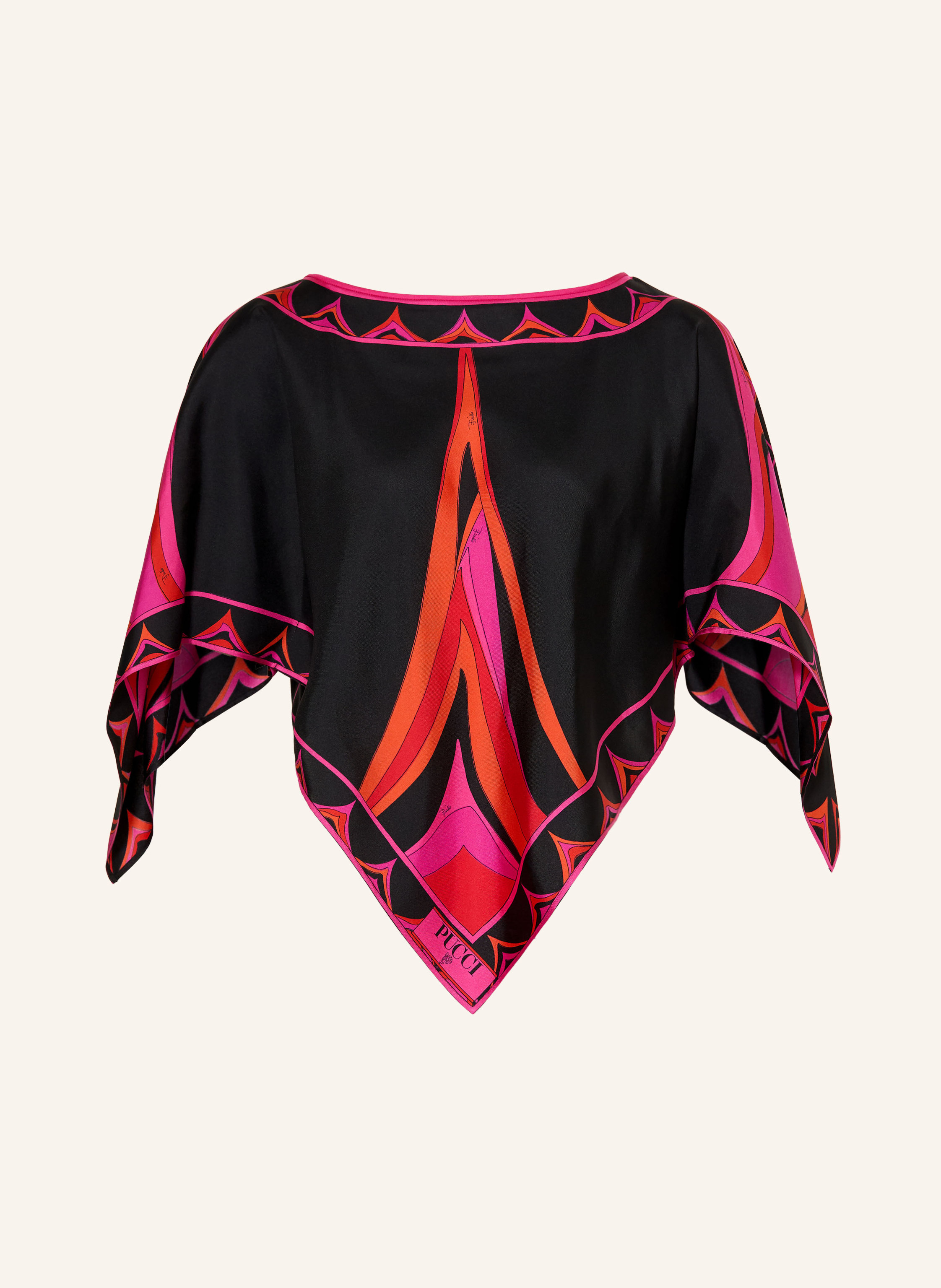 PUCCI Blusenshirt aus Seide mit 3/4-Arm