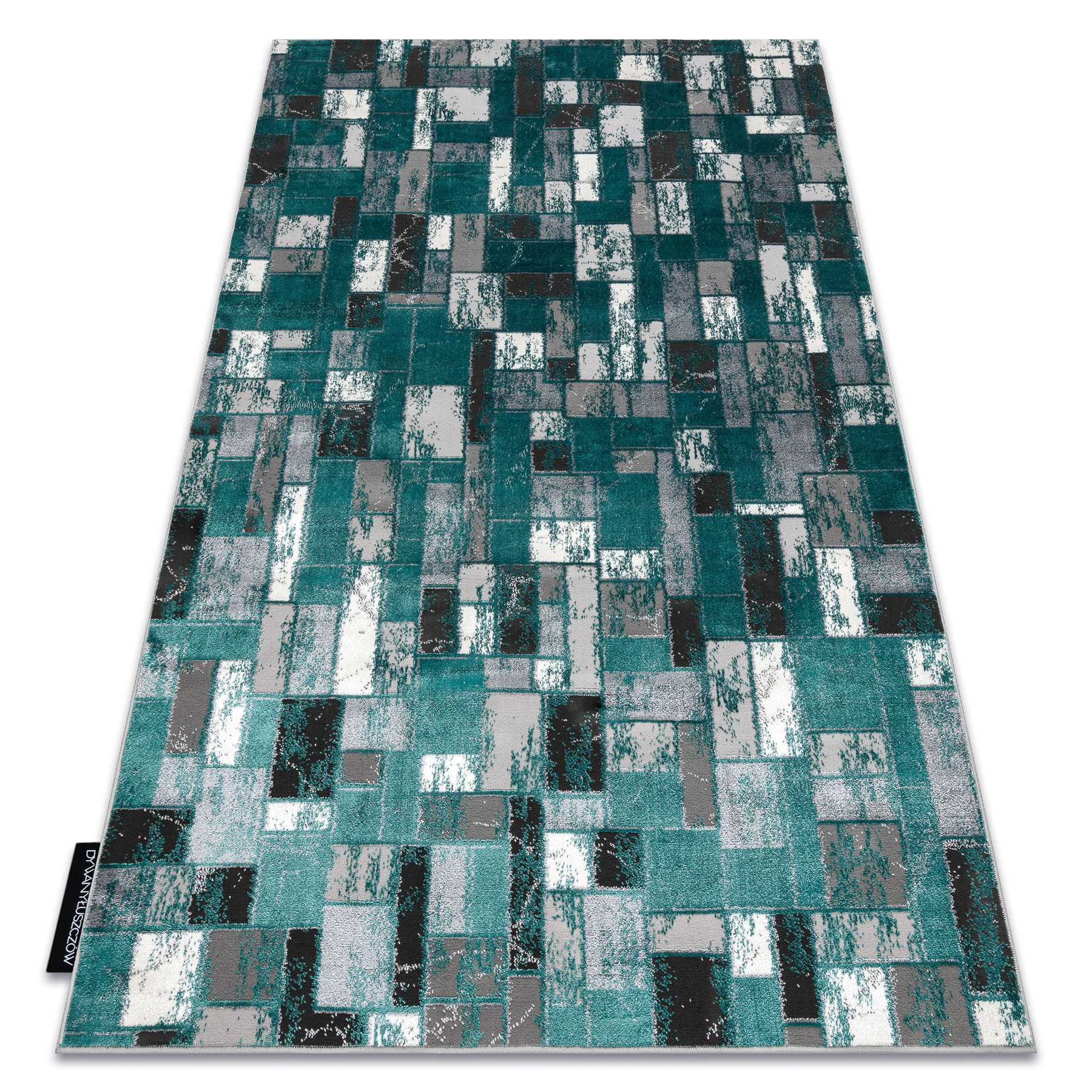 Dywan DE LUXE nowoczesny 6768 Geometryczny - Strukturalny 120x170 cm
