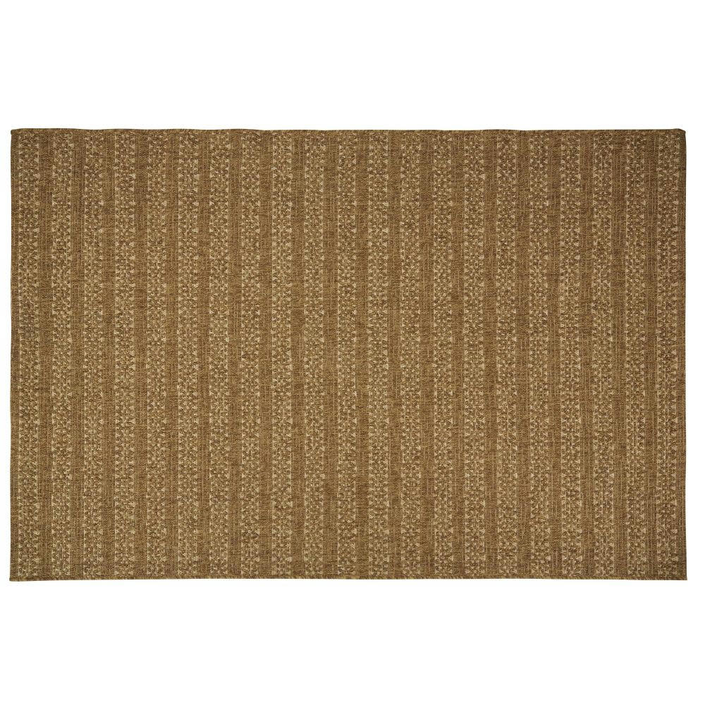 YANBOUA - Tapis en polypropylène caramel 160x230
