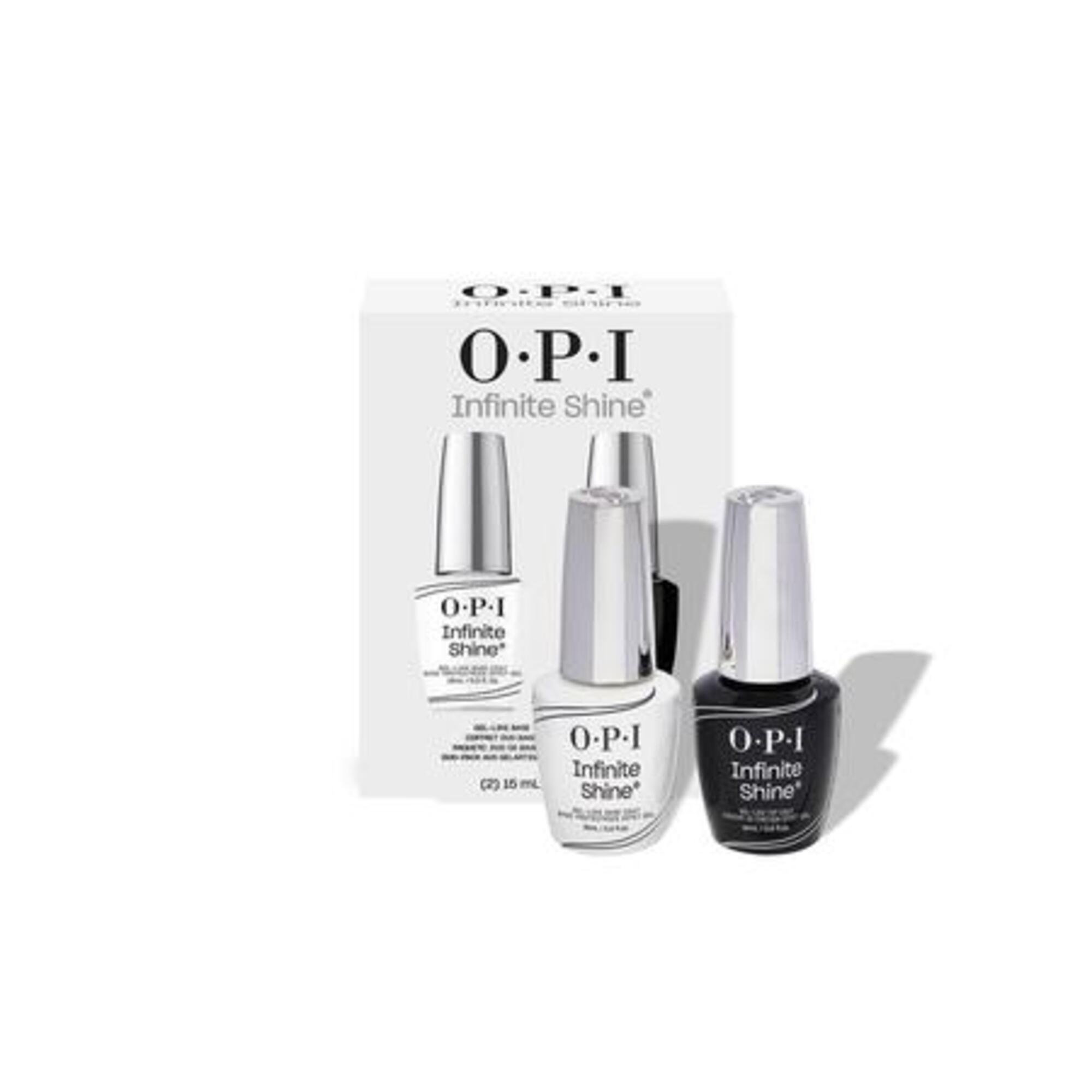 INFINITE SHINEDuo kit base et top coats effet gel