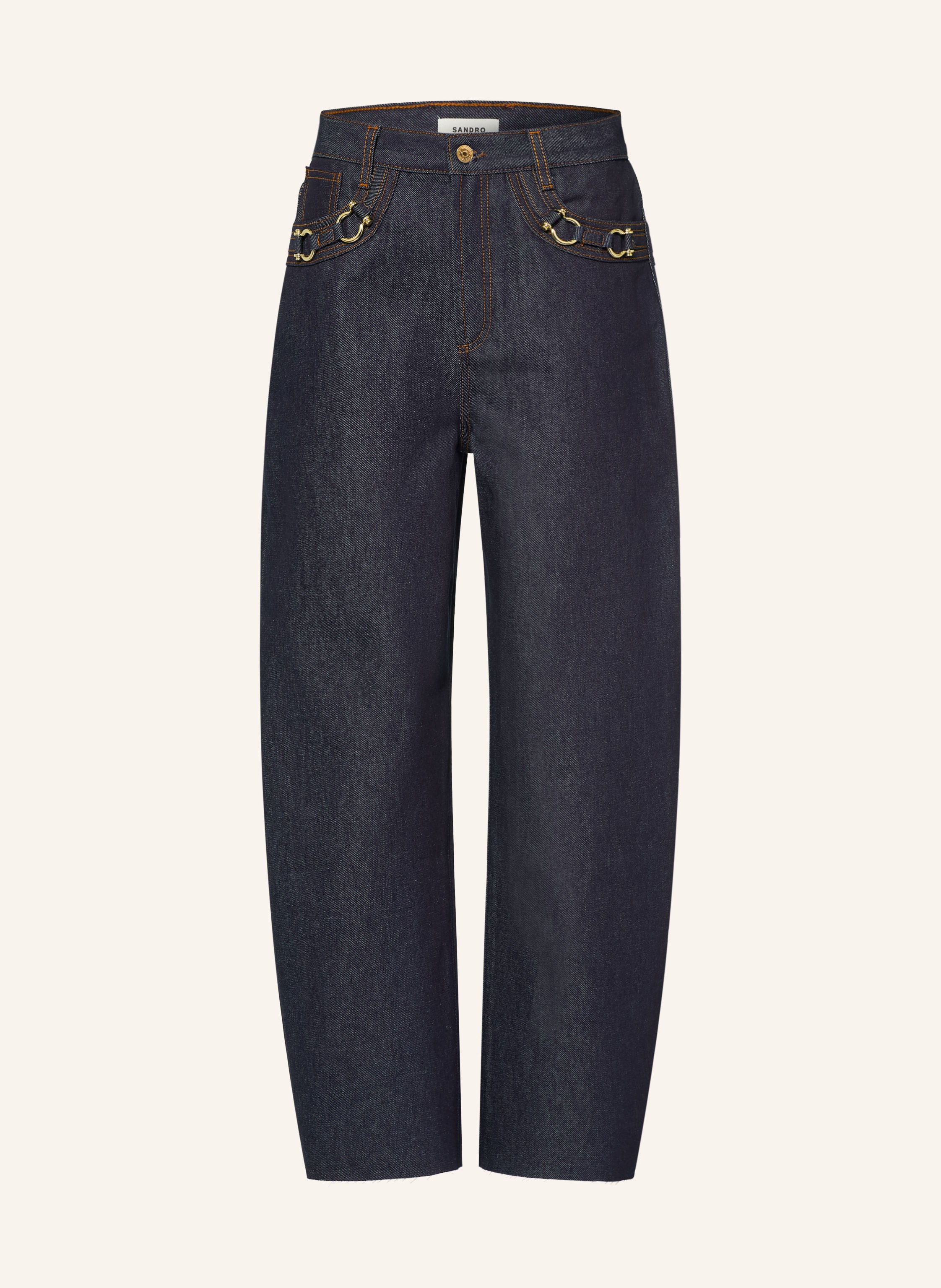 SANDRO Barrel Jeans