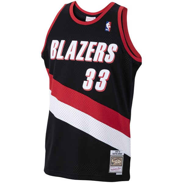 Scottie Pippen Portland Trail Blazers 1999/00 Hardwood Classics Swingman Jersey - Black