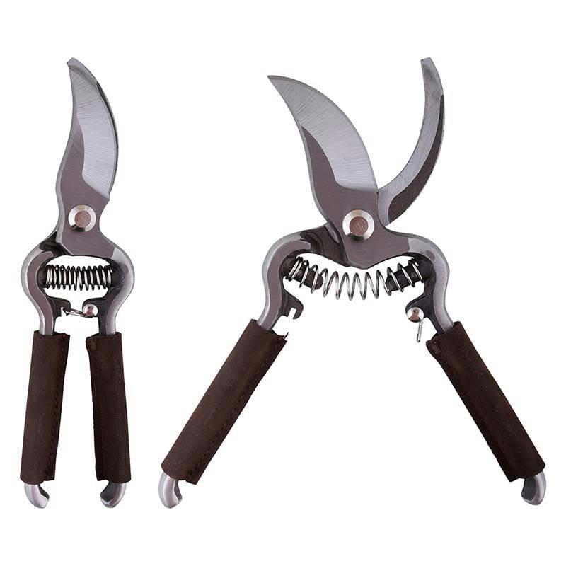 - Sécateur poignées en cuir