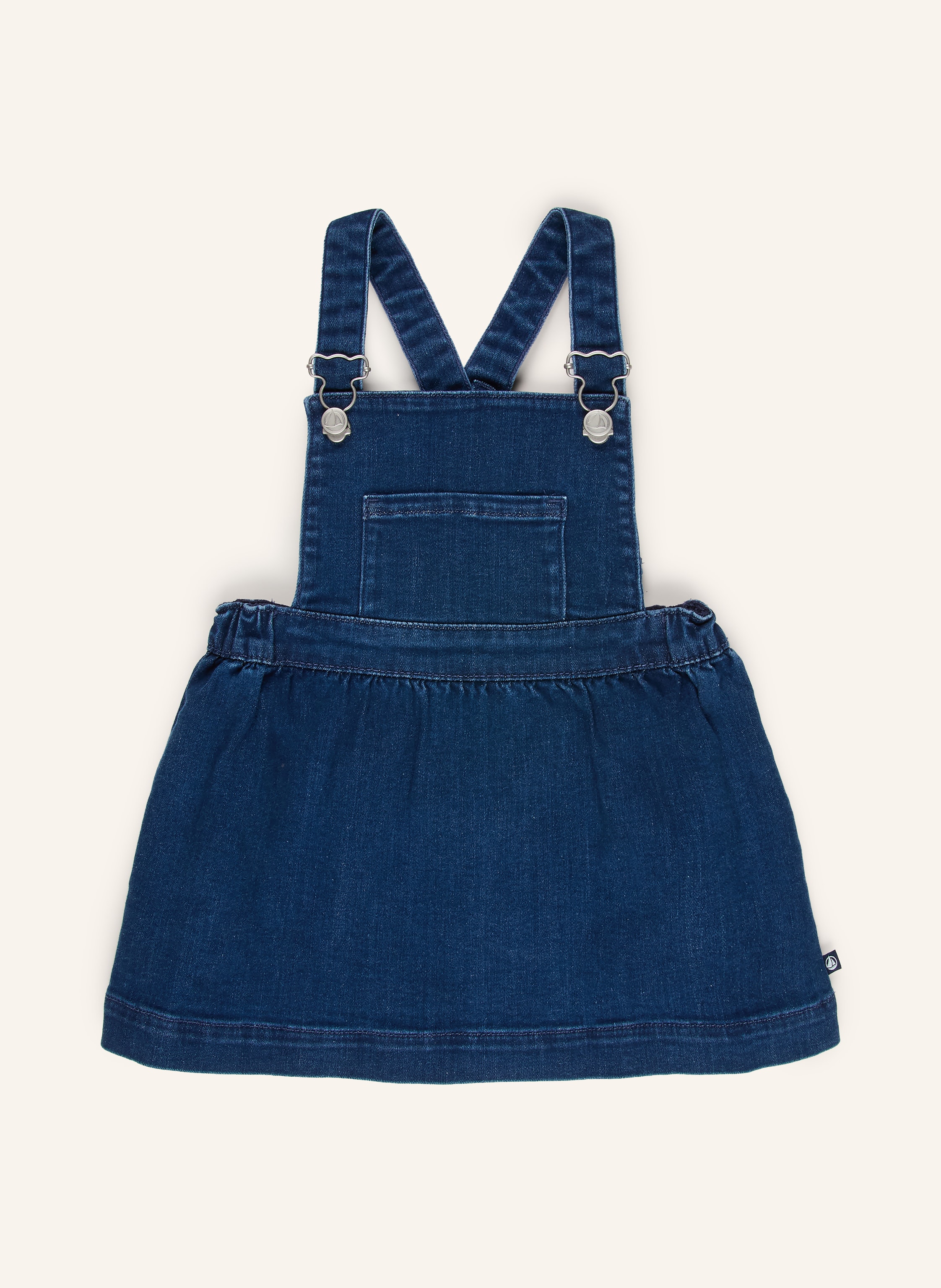 PETIT BATEAU Jeans-Latzkleid
