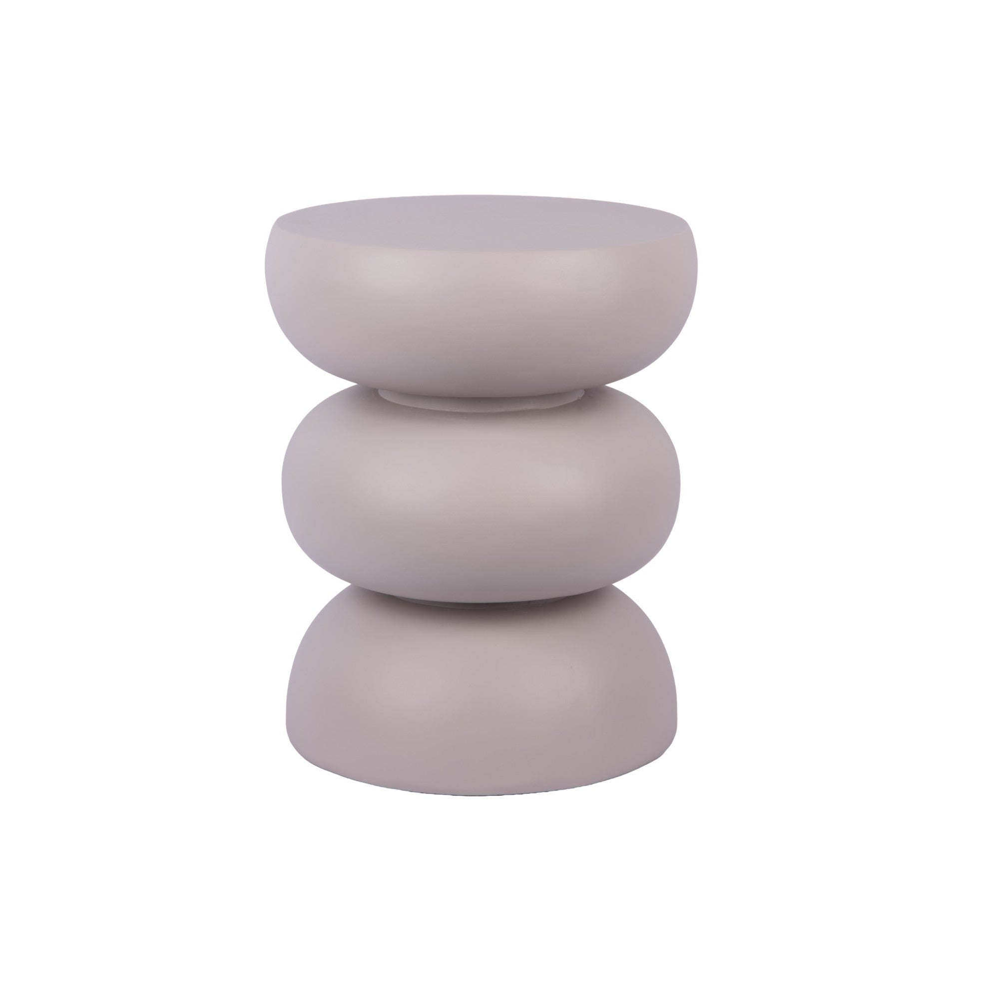 Leitmotiv kruk Curva - grijs - Ø35.5cm
