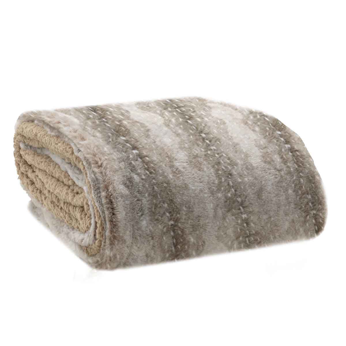 Manta HIMALAYAN bege 130x170cm