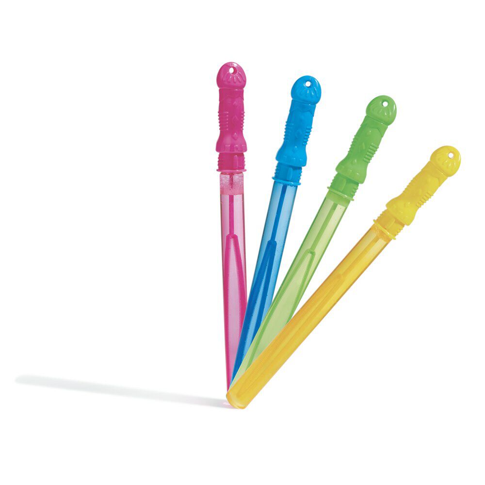 épée à bulles de savon réservoir 125ml - 4 coloris