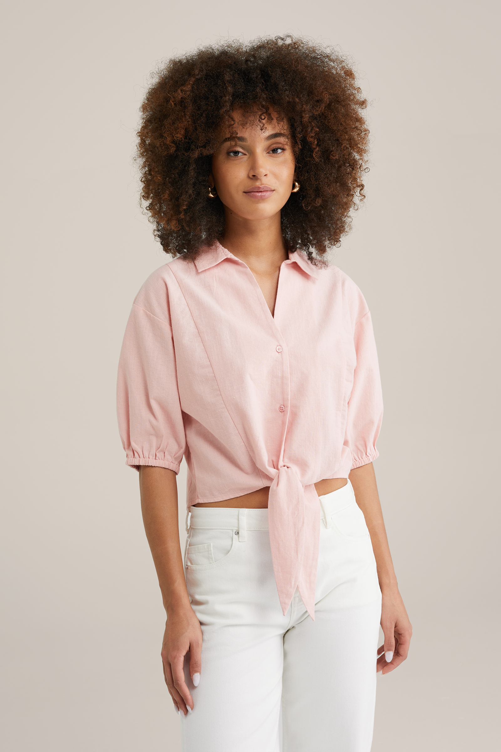 Dames blouse van katoen