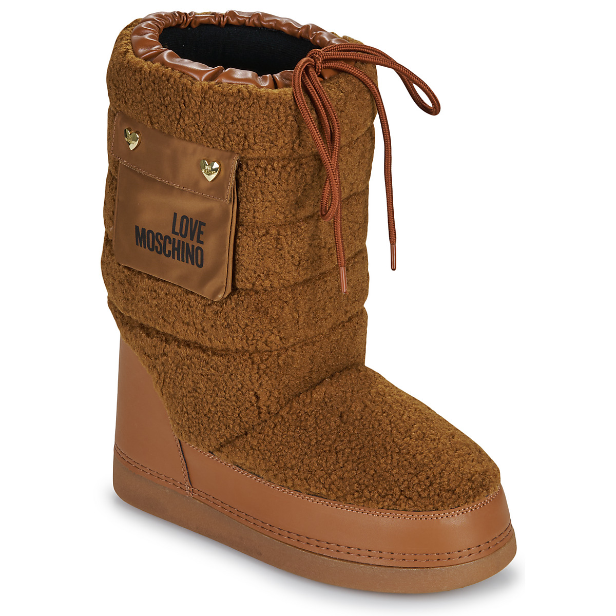 Love Moschino - SKI BOOT - Cognac