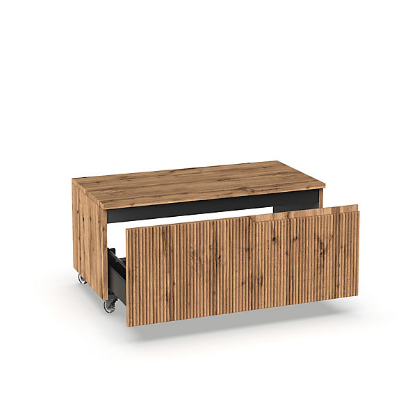 Commode VENERE chêne avec roues