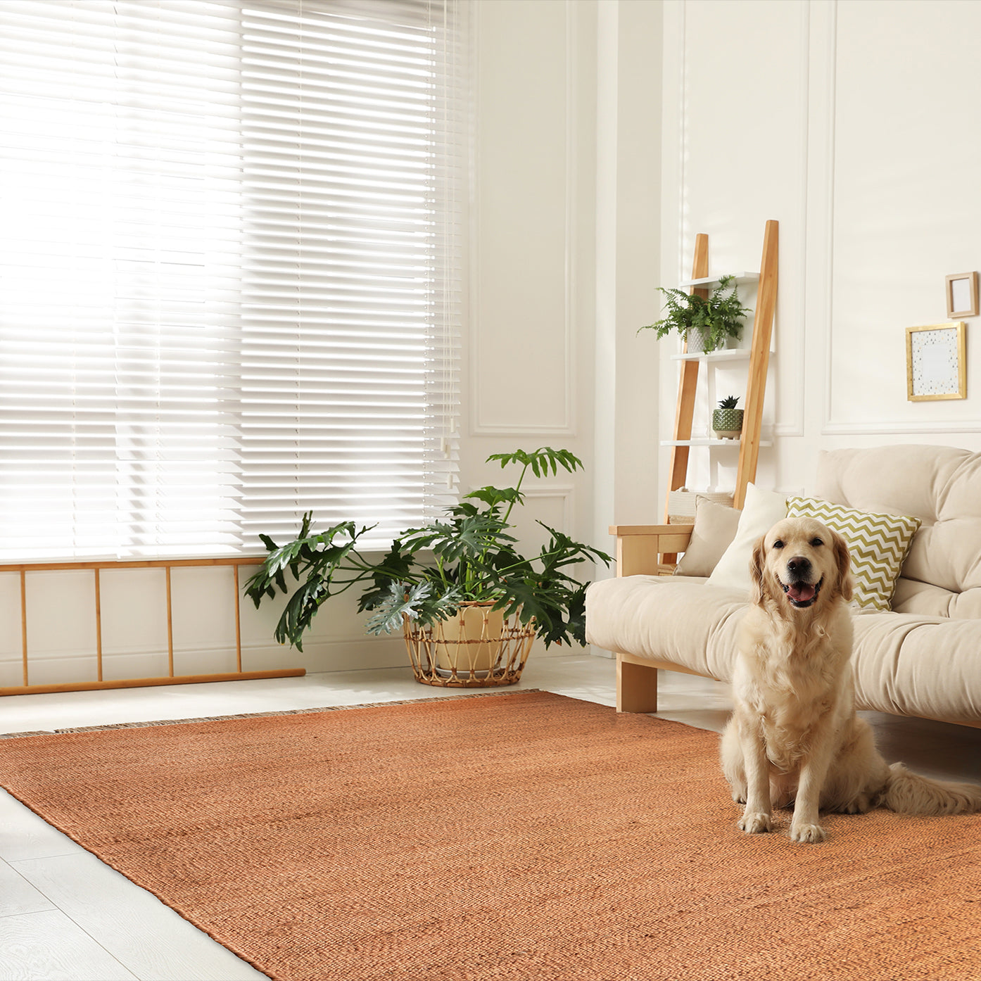 Acsento Vigo Vloerkleed 200 x 290 cm - Terracotta