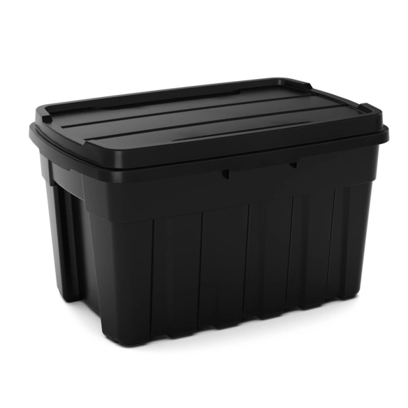 Aufbewahrungsbox »Tuffpacker«, BxHxT: 77 x 47 x 52 cm, 140 Liter, schwarz