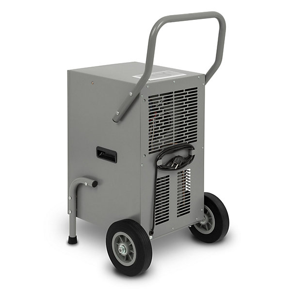 EBERTH Déshumidificateur d'air professionnel de chantier, capacité 50L / jour, réglable par pas de 1% de 20% à 90% RH