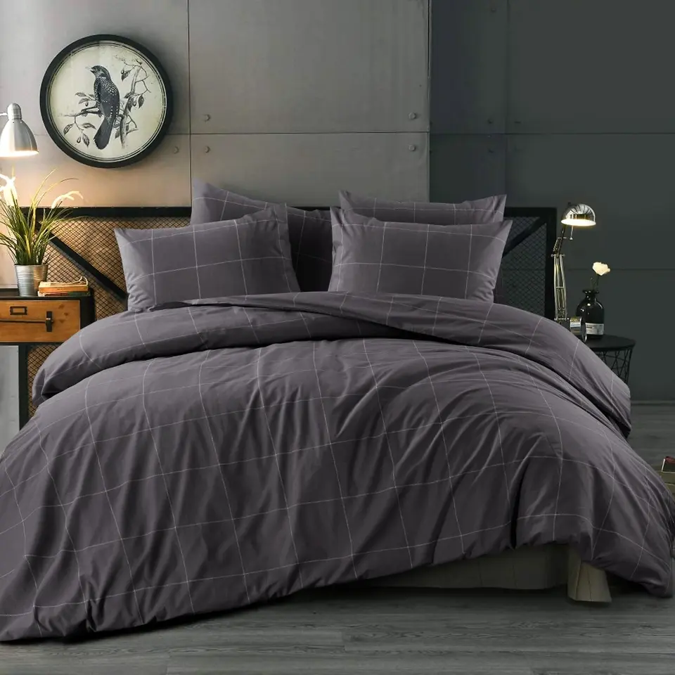 Day Dream Duuk - Dekbedovertrek - Lits-jumeaux - 240x200/220 cm - Grijs