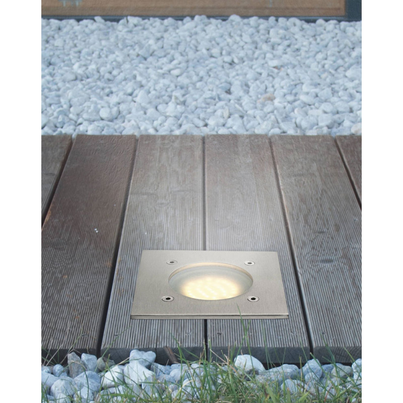 Spot encastrable LED Lamedo acier inoxydable 2,5 W EGLO