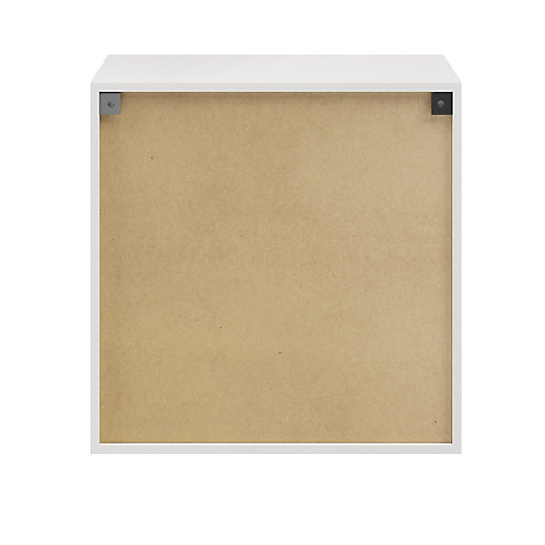 Caisson blanc GoodHome Atomia H. 75 x L. 75 x P. 35 cm