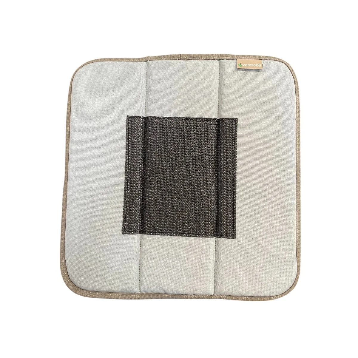 Vermobil - Slot Sitzkissen, 39 x 39 cm, taupe