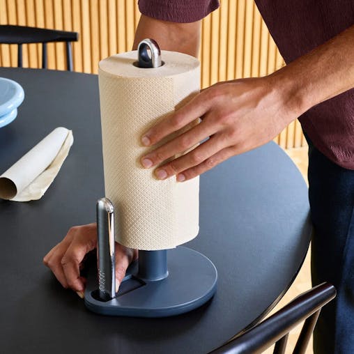 Joseph Joseph Hold Easy Tear Grey Kitchen Roll Holder