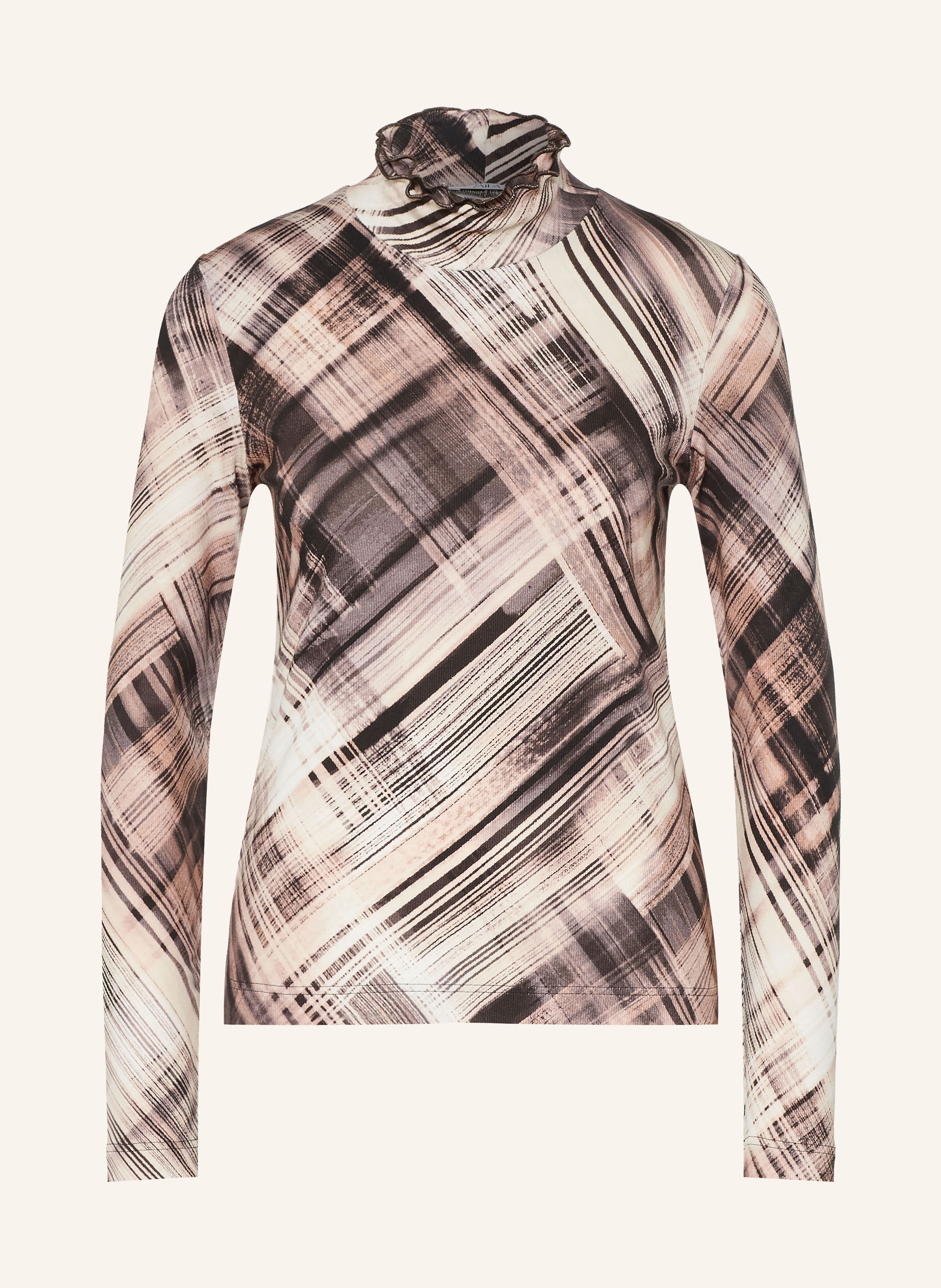 ZAÍDA Longsleeve mit Rüschen