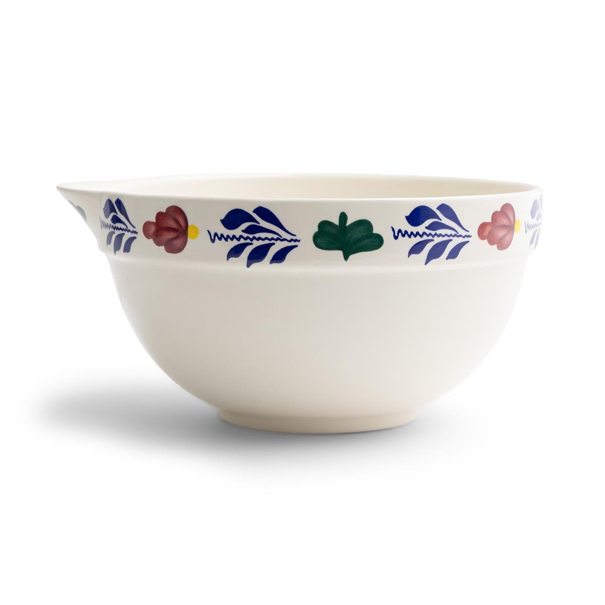 Royal Boch beslagkom met tuit Boerenbont - 23cm - keramiek