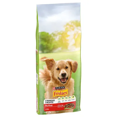 Purina Friskies Adult Dog Active with Beef