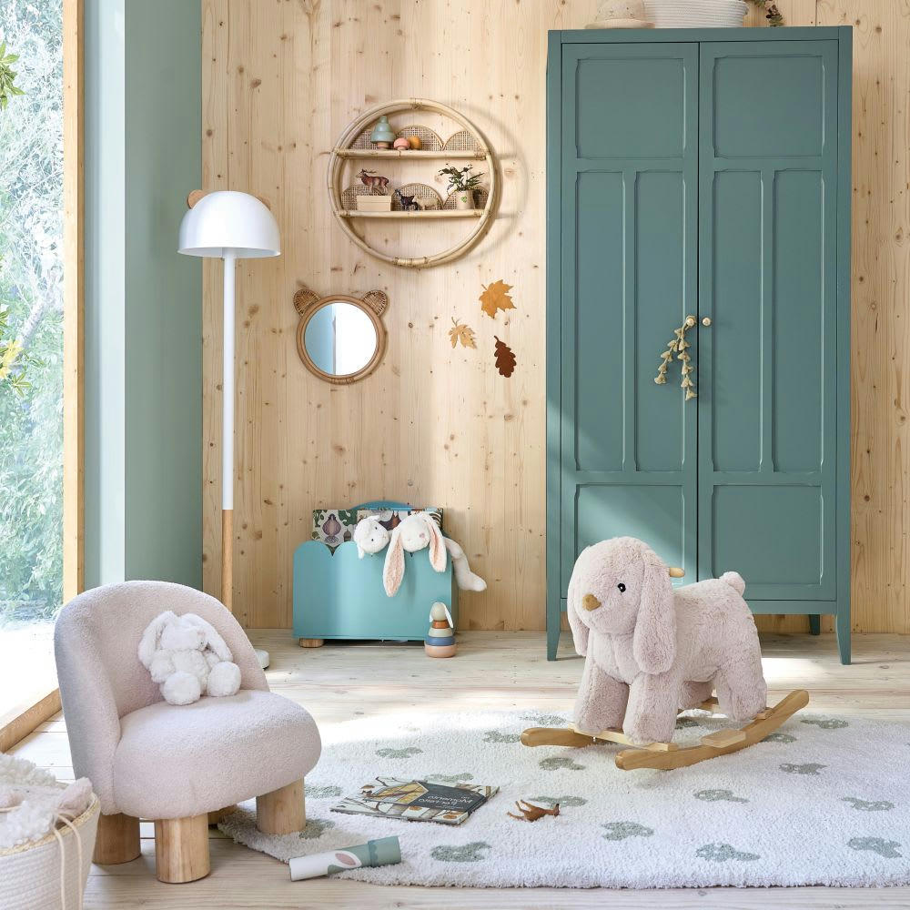 - Peluche lapin blanc