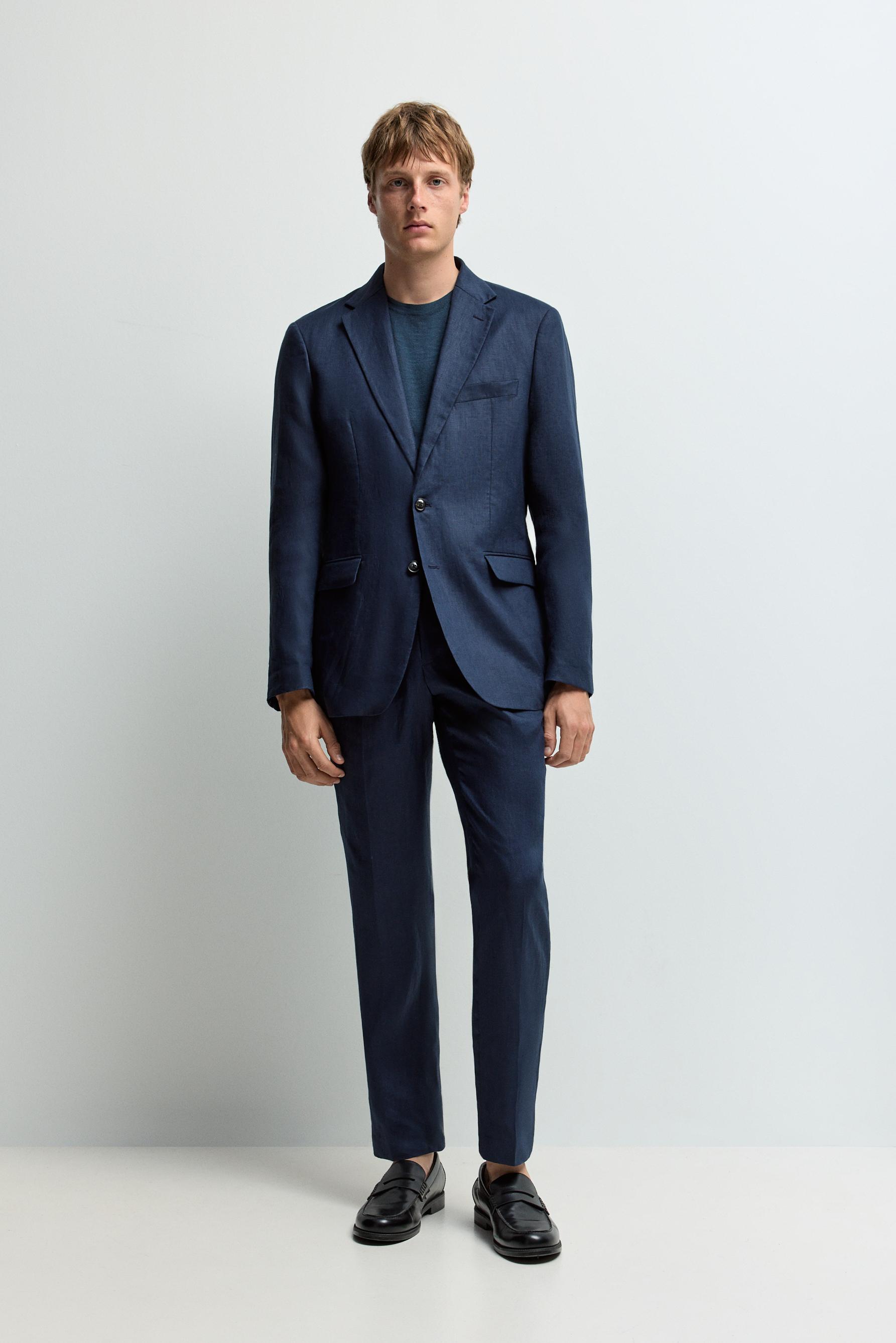 Americana traje 100% lino