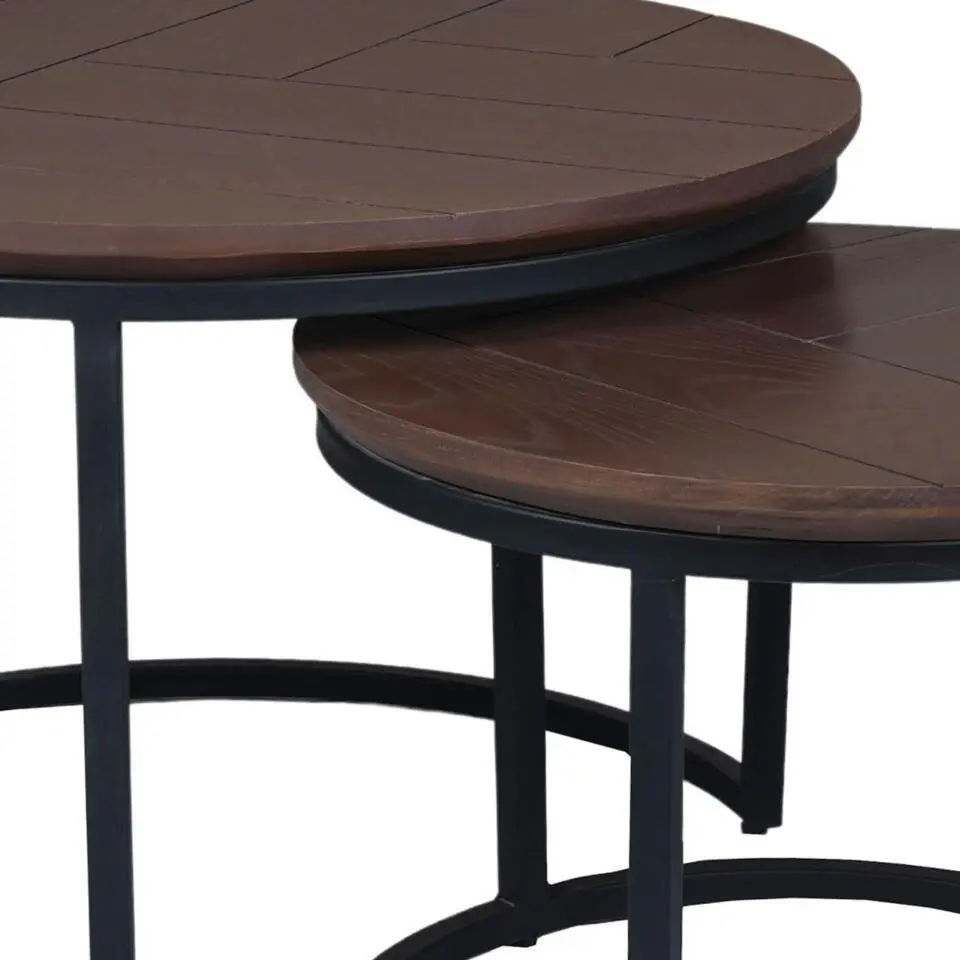 Starfurn - Salontafel Otik - Bruin - 70x70x45 cm