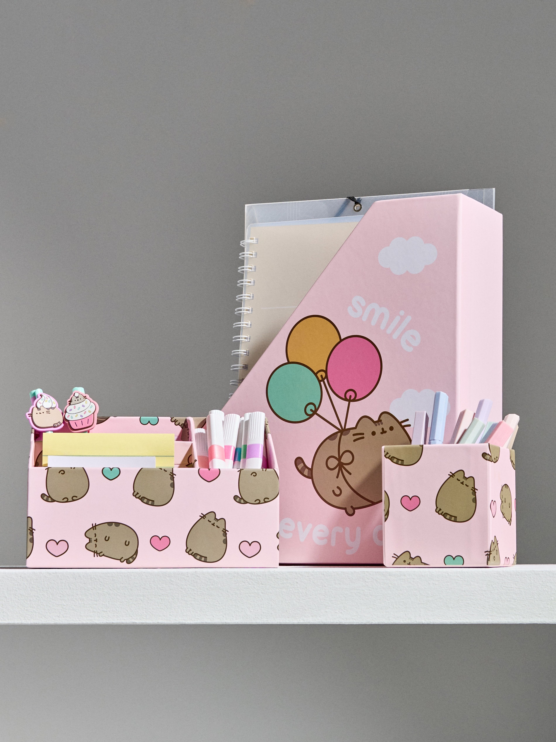 Zestaw organizerów biurkowych Pusheen the Cat