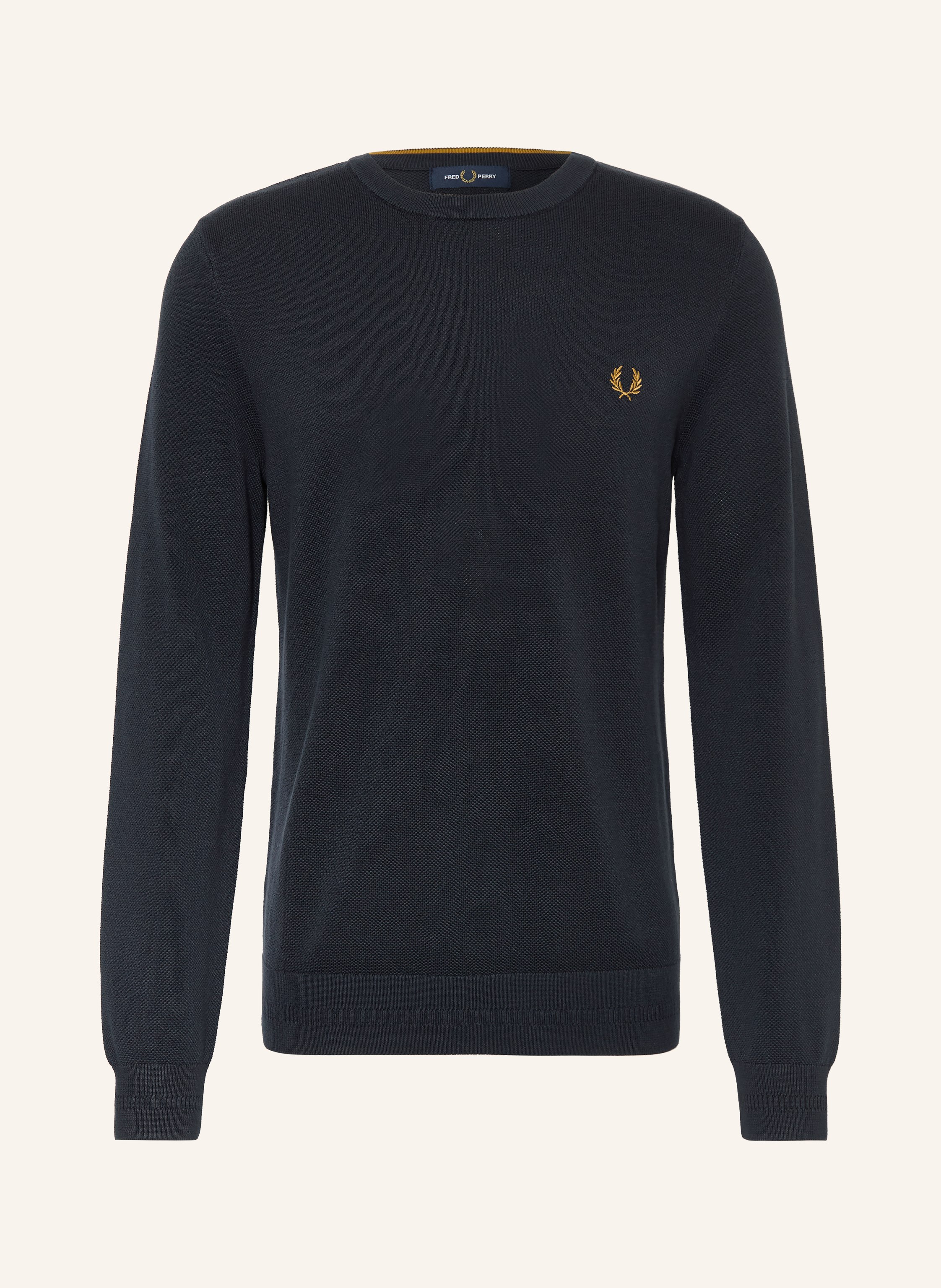 FRED PERRY Piqué-Pullover