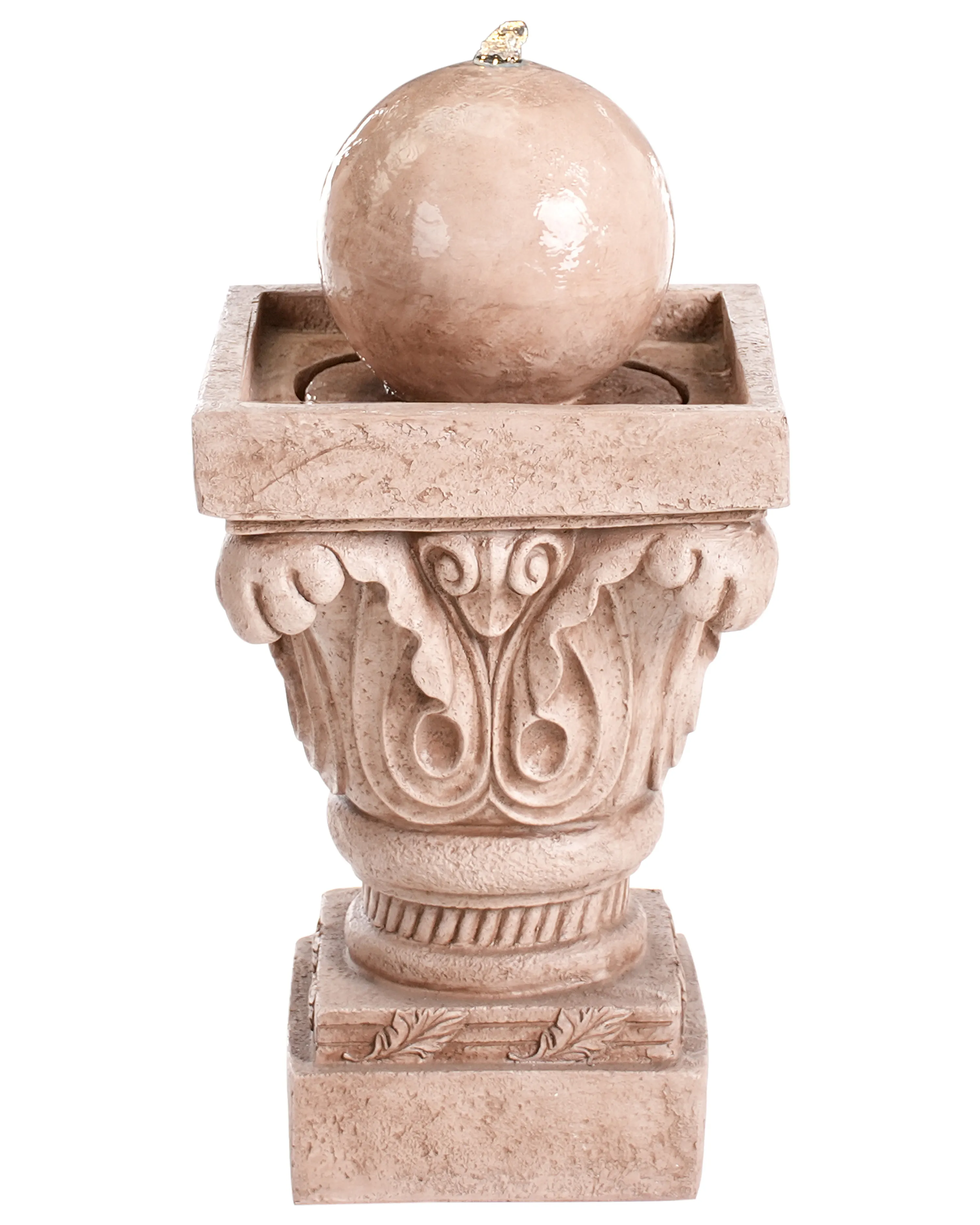 Garden Water Feature VELINO Beige
