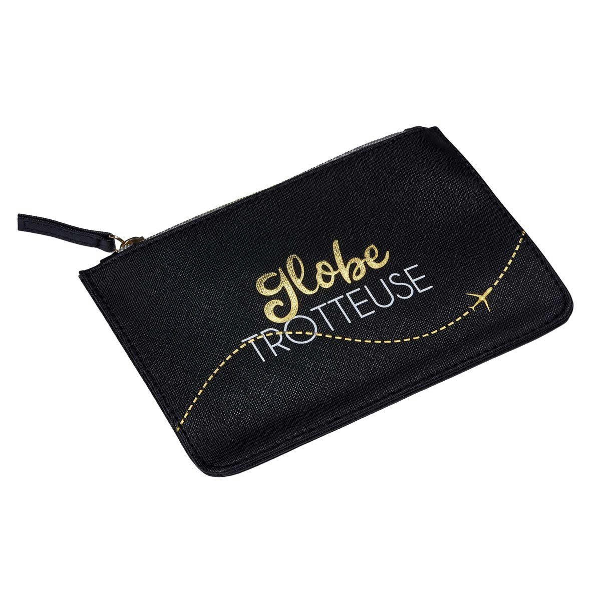 - Pochette globe-trotteuse