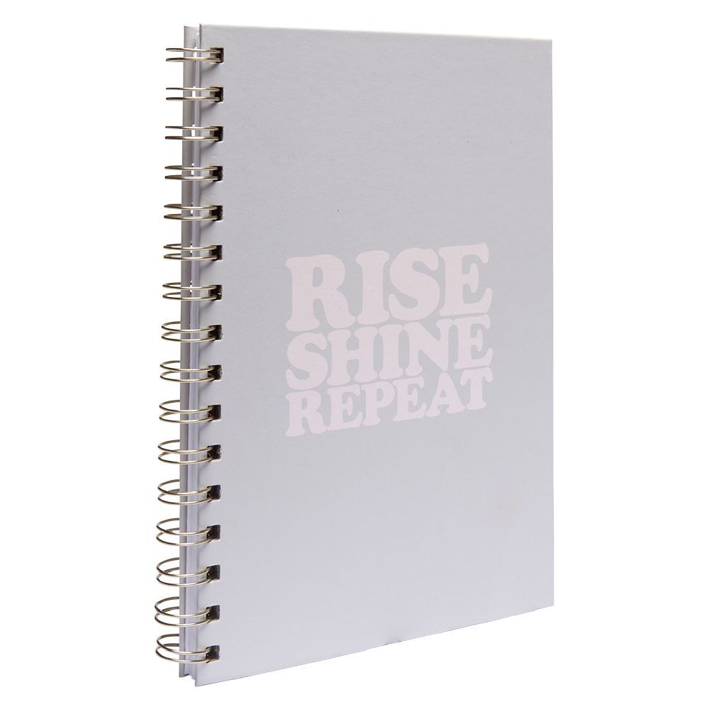 Cahier à spirales message A5 140 pages