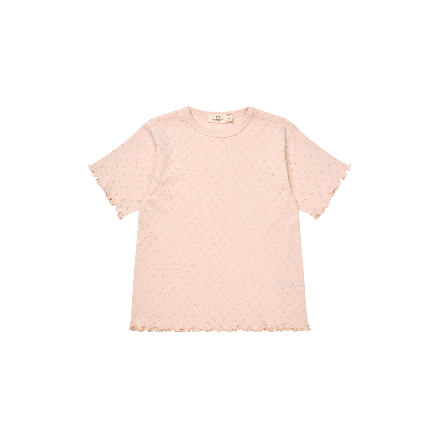 Pointelle Heart T-Shirt