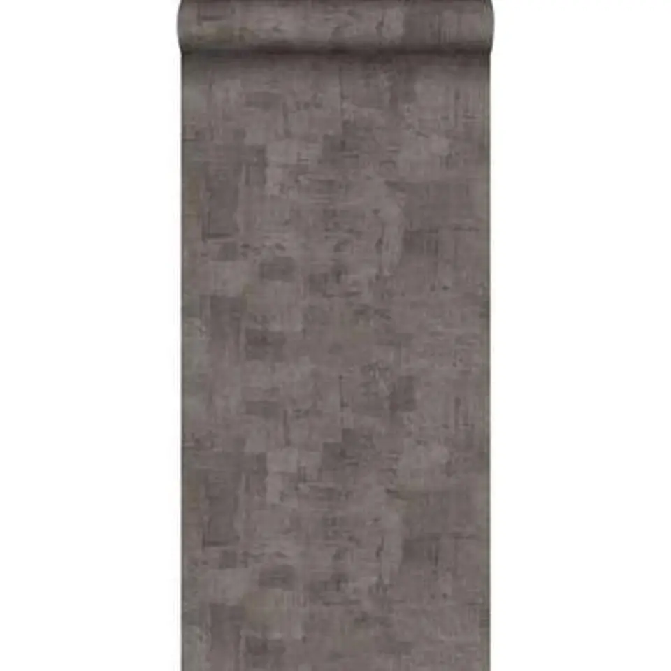 Origin behang - schilderachtig - donker taupe - 53 cm x 10,05 m