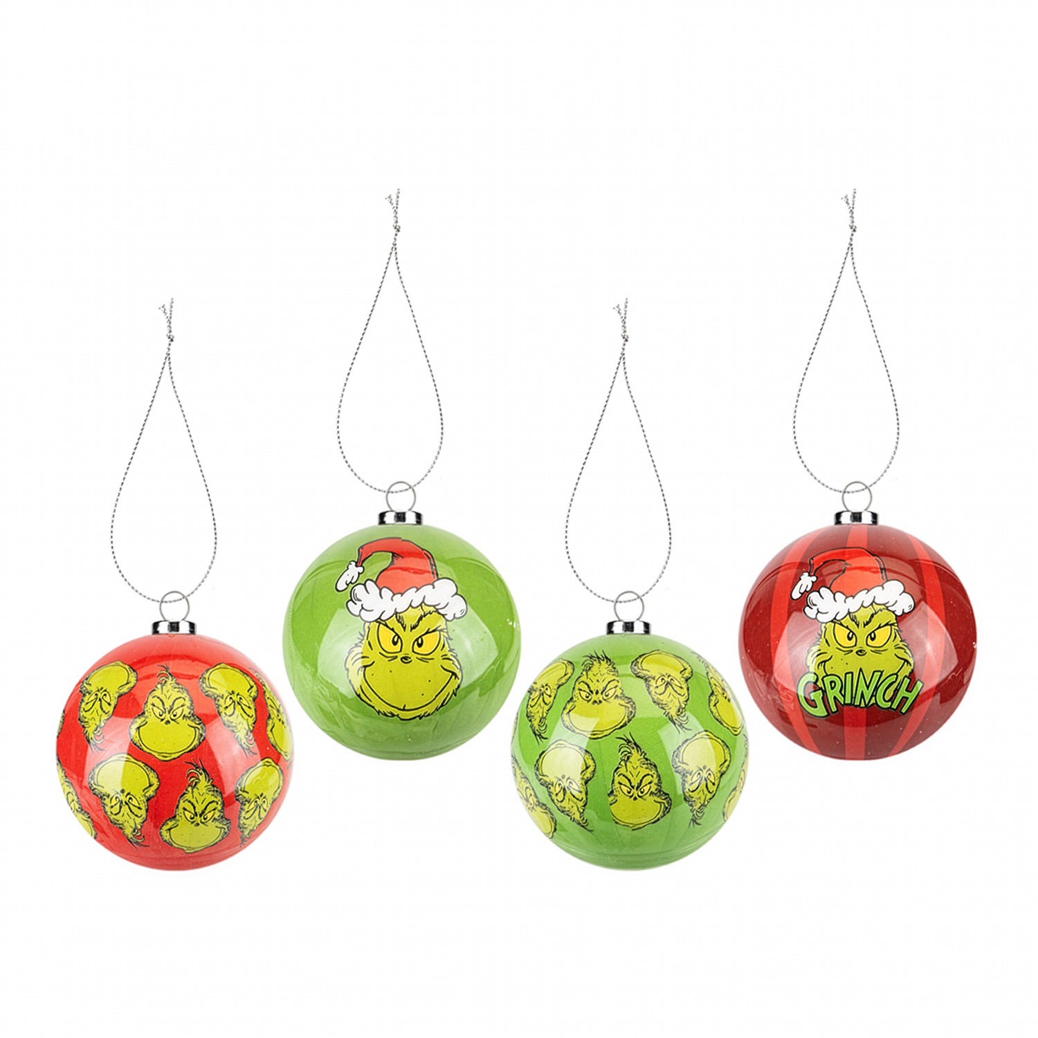 Pallina natalizia Grinch decori assortiti
