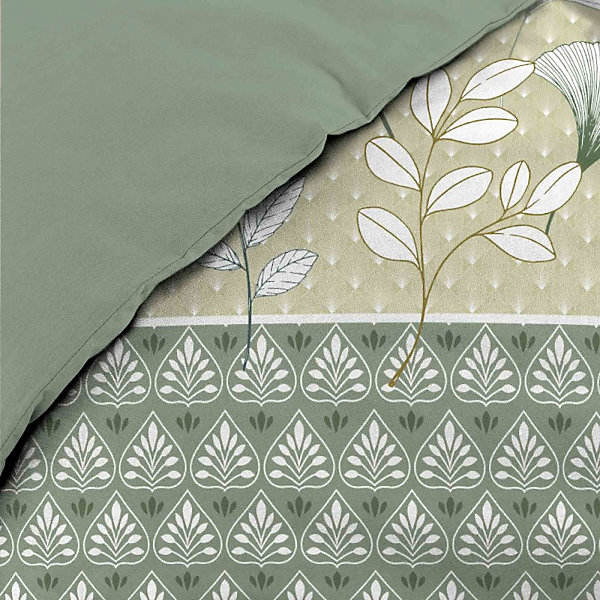 Housse de couette 240x220   2 taies POETINE 100% coton