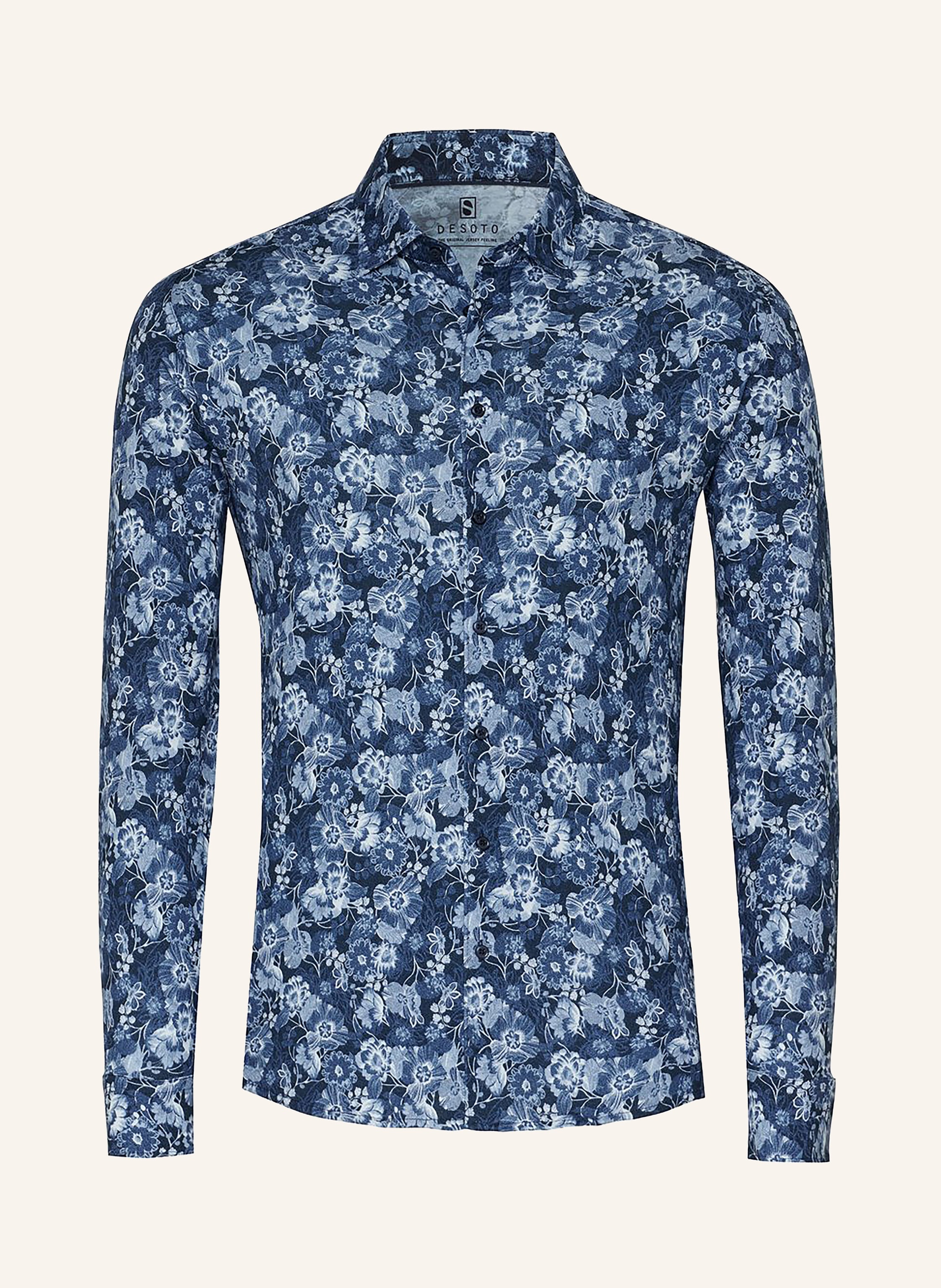 DESOTO Jerseyhemd Slim Fit