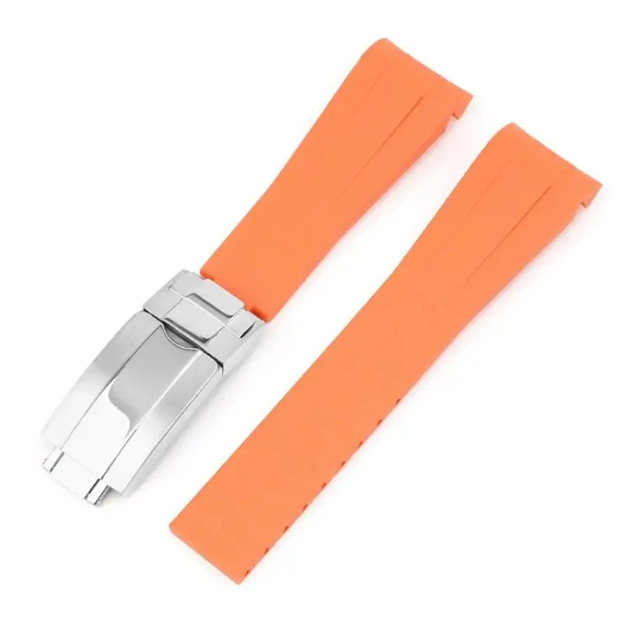 Rolex – Explorer II –  Rubber Strap – Orange