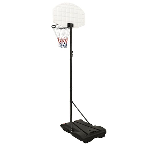 NNEVL Basketball Stand White 216-250 cm Polyethene