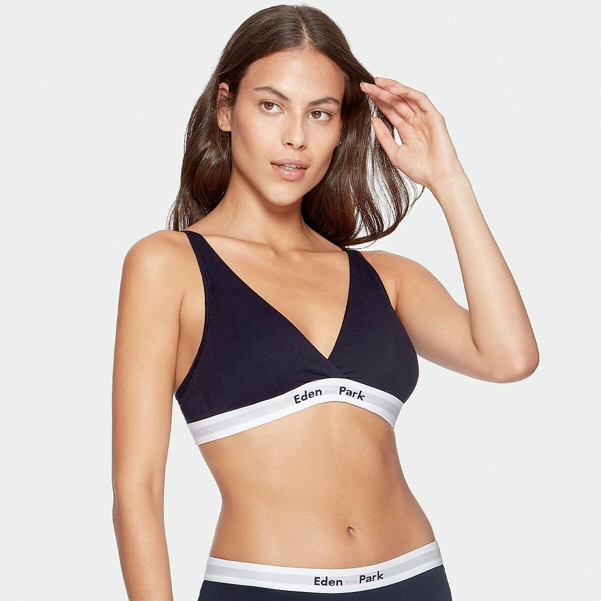 Soutien-gorge triangle en coton