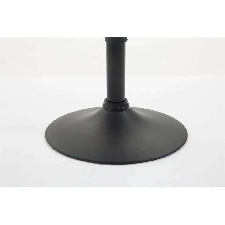 CLP Set van 2 Barkruk Braga zwart Frame - Stof - zwart