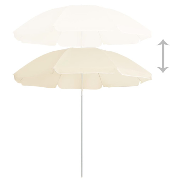 Parasol ogrodowy BeżvidaXL