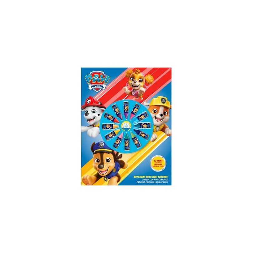 Notizbuch 12er-Set Paw Patrol
