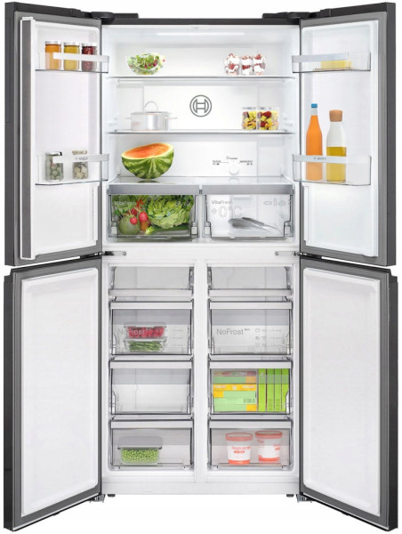 Lodówka side by side Bosch Serie 4 KMC85LBEA NoFrost 86cm 547L