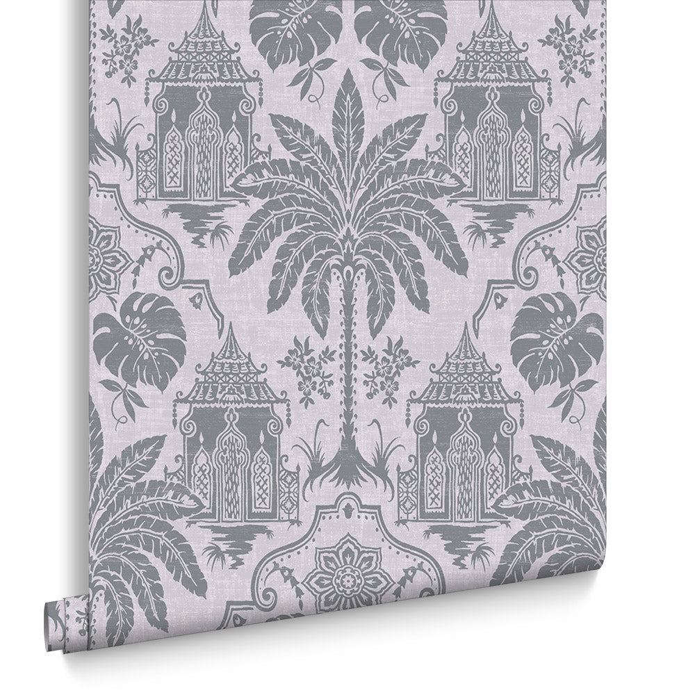 Graham & Brown Vliesbehang - Imperial Grey - 10mx52cm